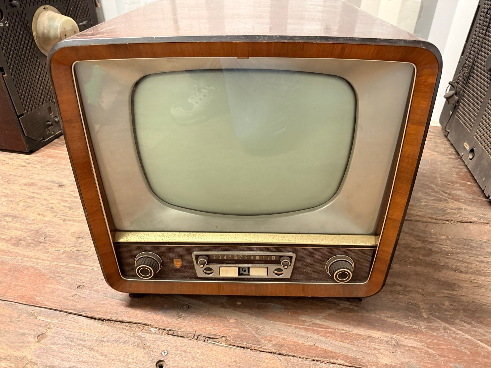 Vintage Philips TV - Decoratie/Onderdelen, Ophalen