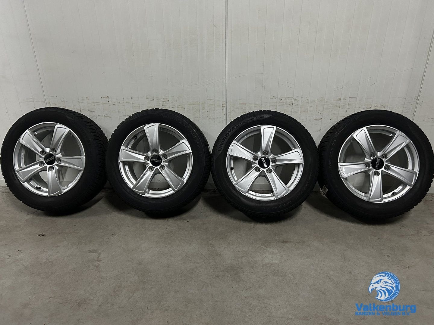 6-7mm! VAG VW Golf Caddy Audi A3 Leon 16 inch velgen 5x112 w, Gebruikt, -, Banden en Velgen, -