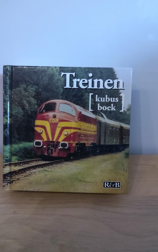 Treinen Kubus Boek - R&B Uitgeverij, Ophalen of Verzenden, Gelezen, Trein