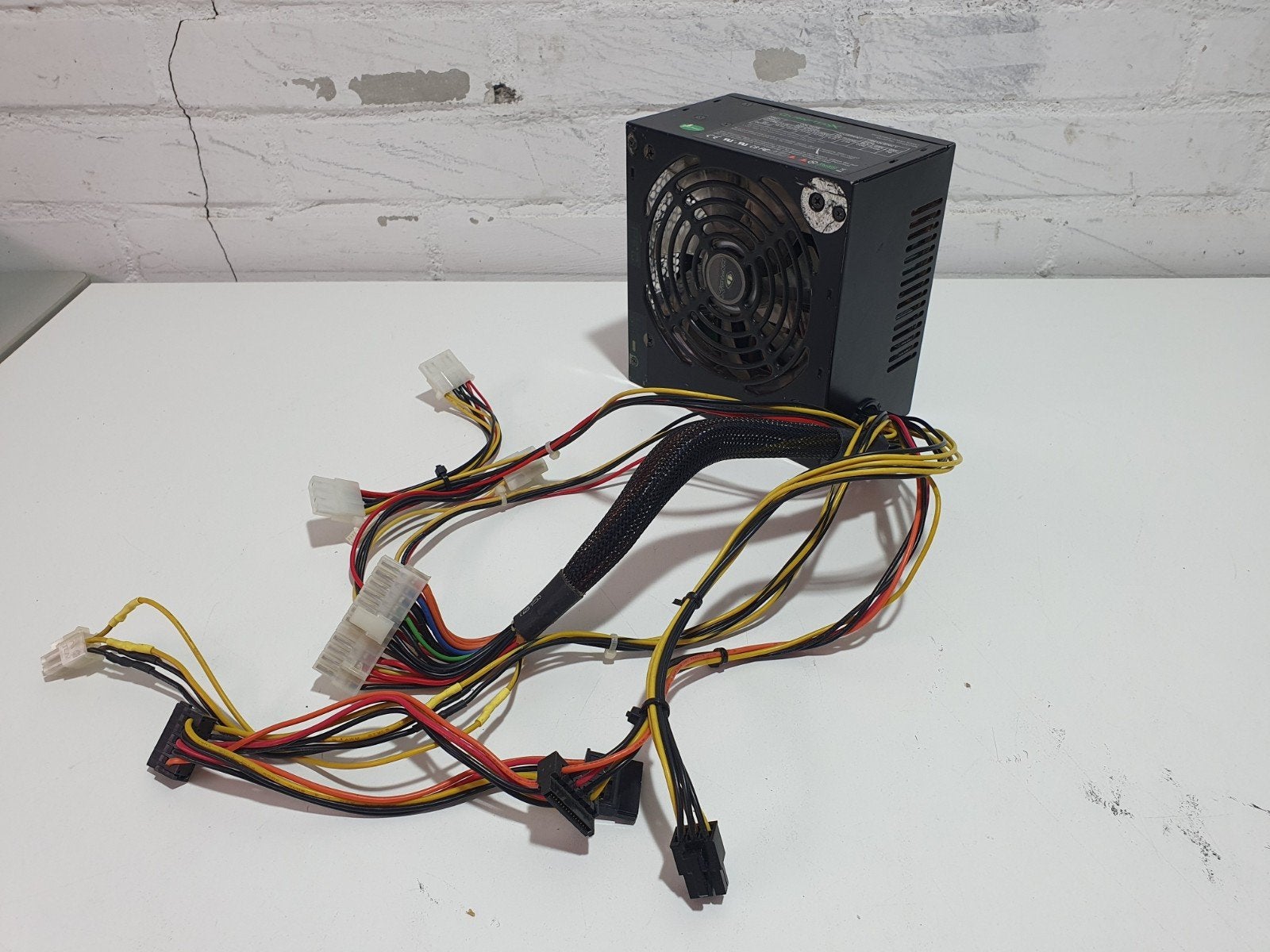 RaptorX 600W PC Voeding - RT-600PSPL Getest, Computers en Software, Interne voedingen, Gebruikt, Ophalen of Verzenden