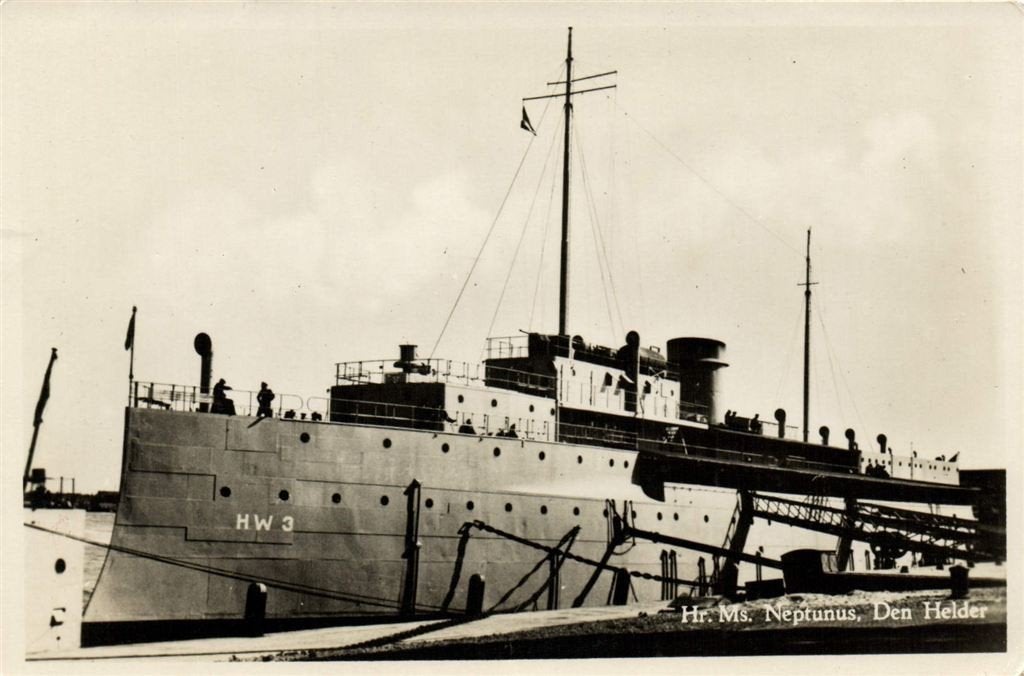 Hr. Ms. Neptunus, Den Helder - ongelopen, Verzenden, 1940 tot 1960, Ongelopen, Noord-Holland