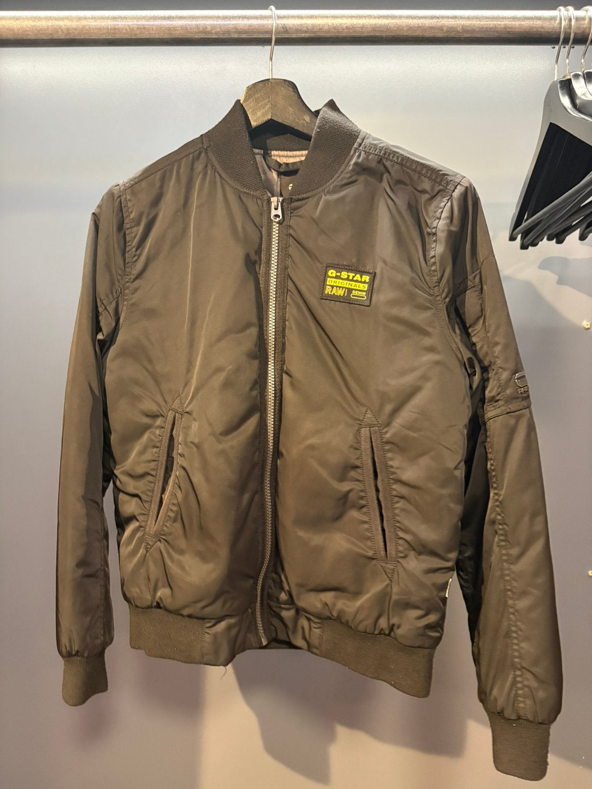 G-Star raw kinderjas maat 164, Ophalen of Verzenden, Gedragen, Overige maten, Zwart