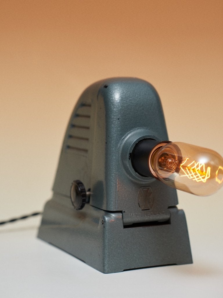 Tafellamp “Negatieven projector”, Dimbaar, Gebruikt, Vintage, Sfeerlamp
