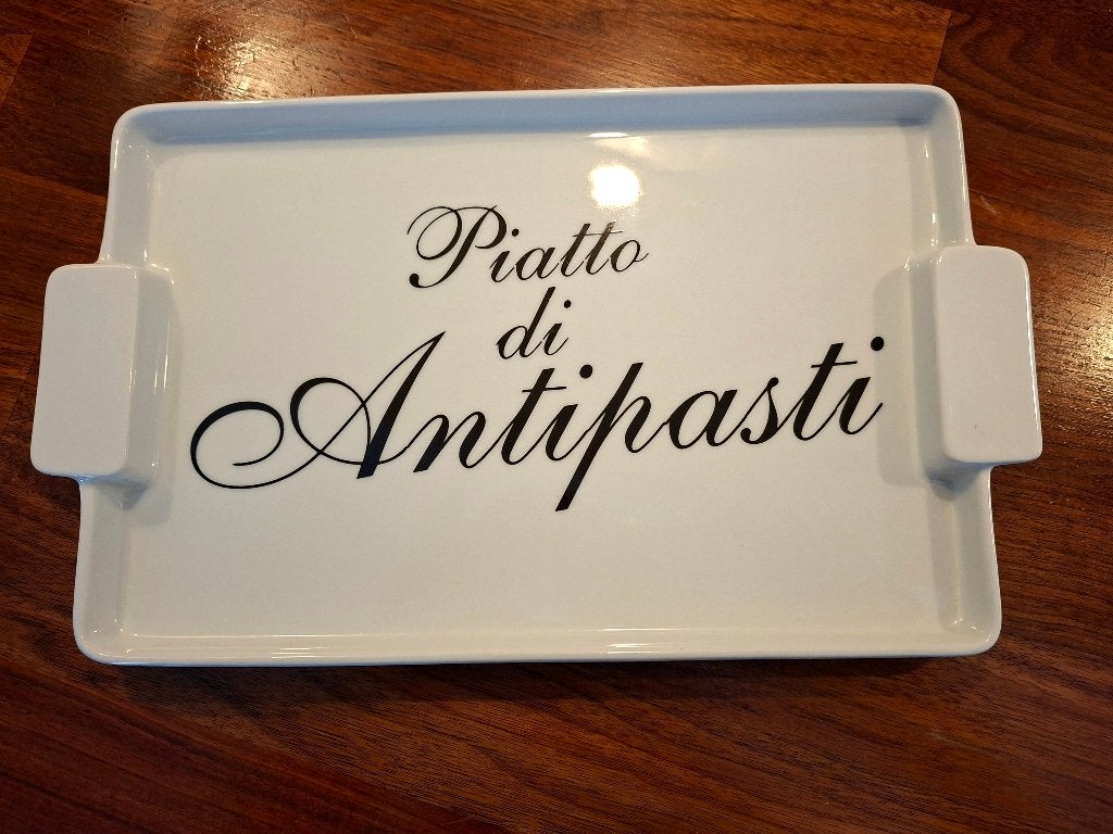 Schaal ‘Piatto di Antipasta’ merk Gusta, Overige merken, Ophalen of Verzenden, Modern, Aardewerk