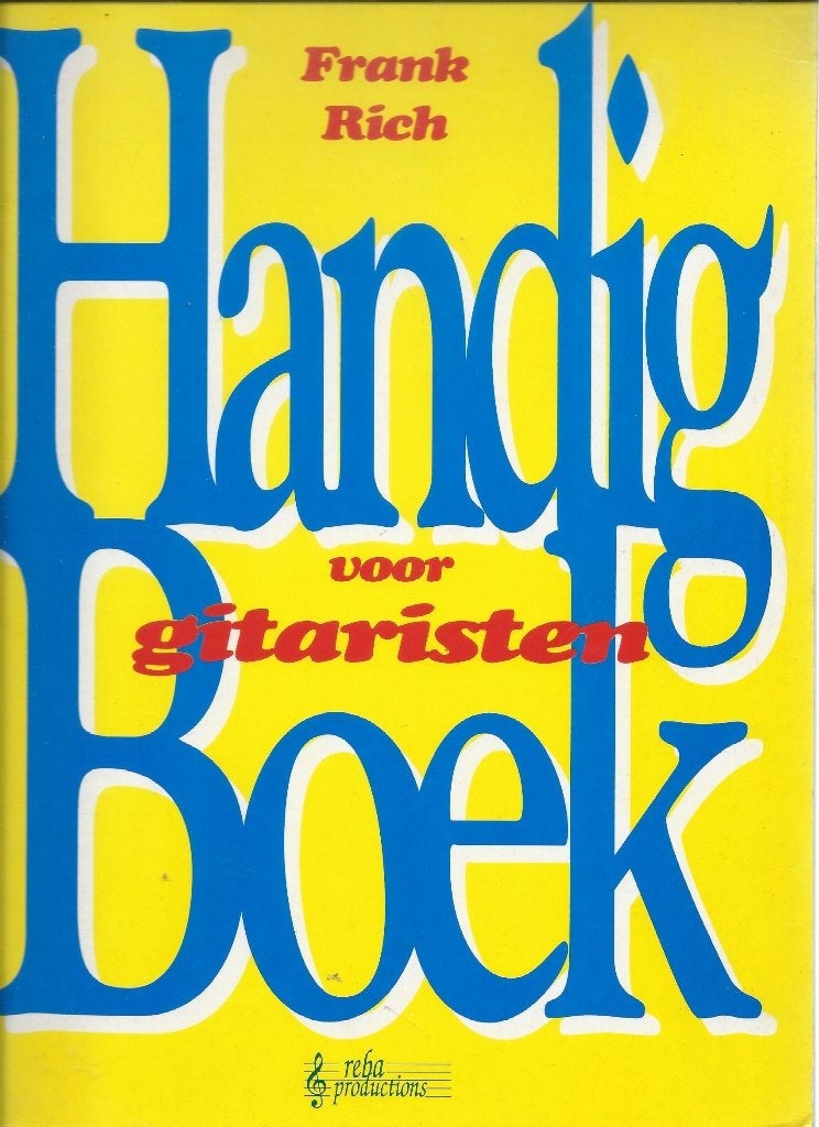 Handig voor gitaristen Boek  - Frank Rich, Muziek en Instrumenten, Verzenden, Les of Cursus, Populair, Gitaar