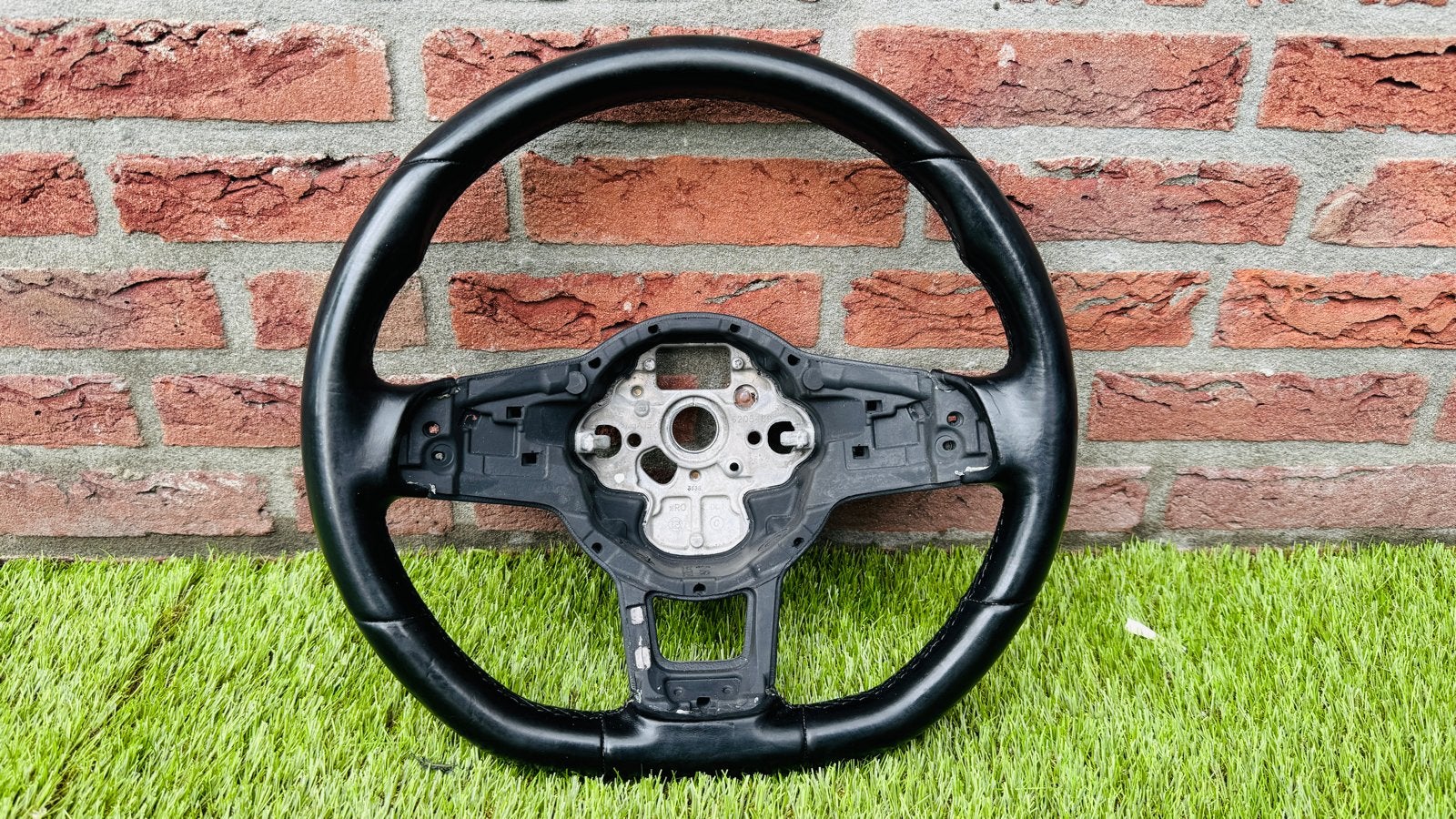 Lederen stuurwiel VW Golf 7/7.5 GTI GTE GTD R-line, Ophalen of Verzenden