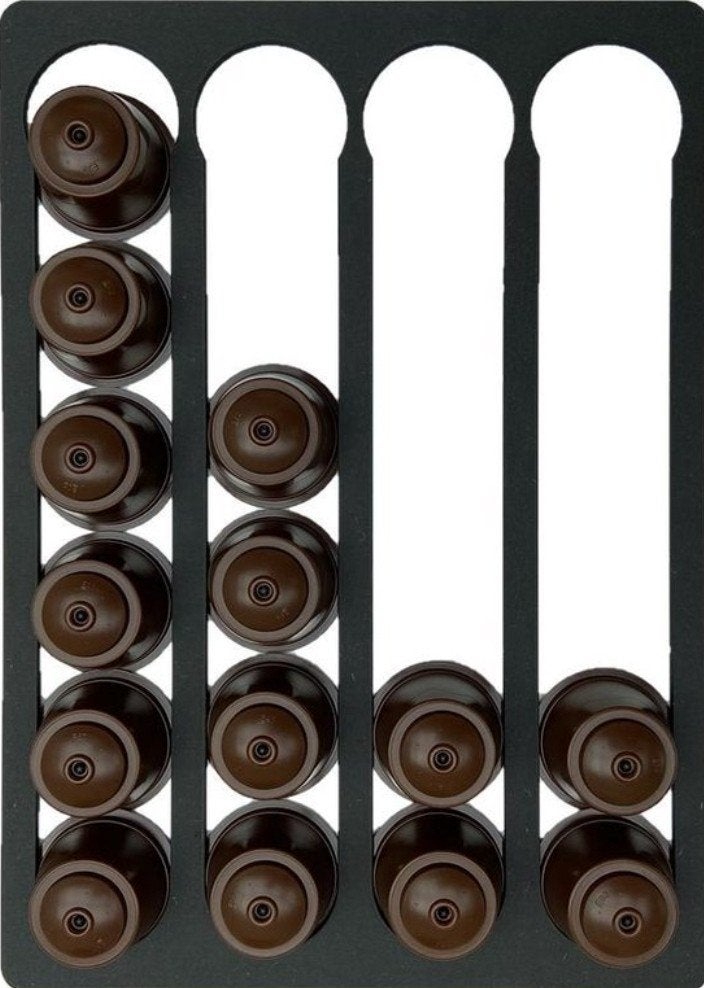 2x cuphouder dolce gusto, zwart voor wand, Witgoed en Apparatuur, Ophalen of Verzenden, Capsulehouder, Dolce Gusto