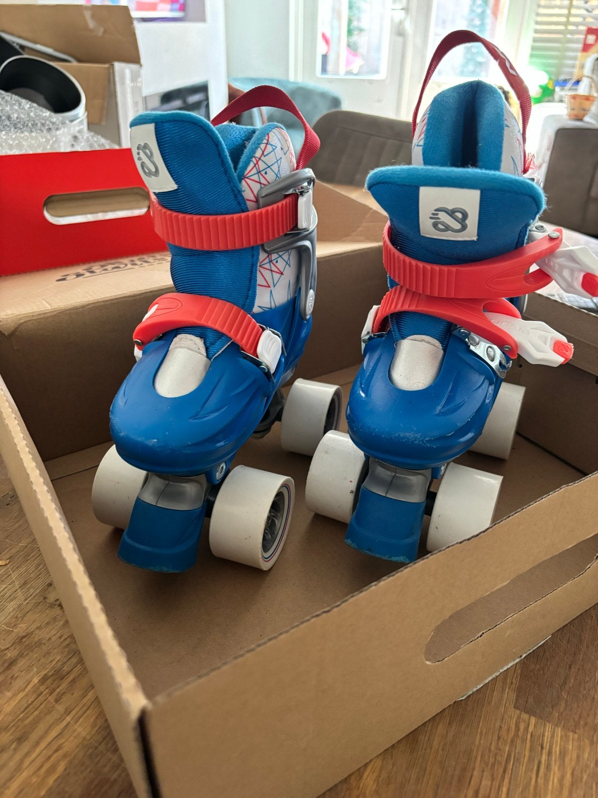 nijdam rolschaatsen, verstelbaar maat 25-28, Kinderen en Baby's, Ophalen of Verzenden, Verstelbaar, Zo goed als nieuw, Kinderen
