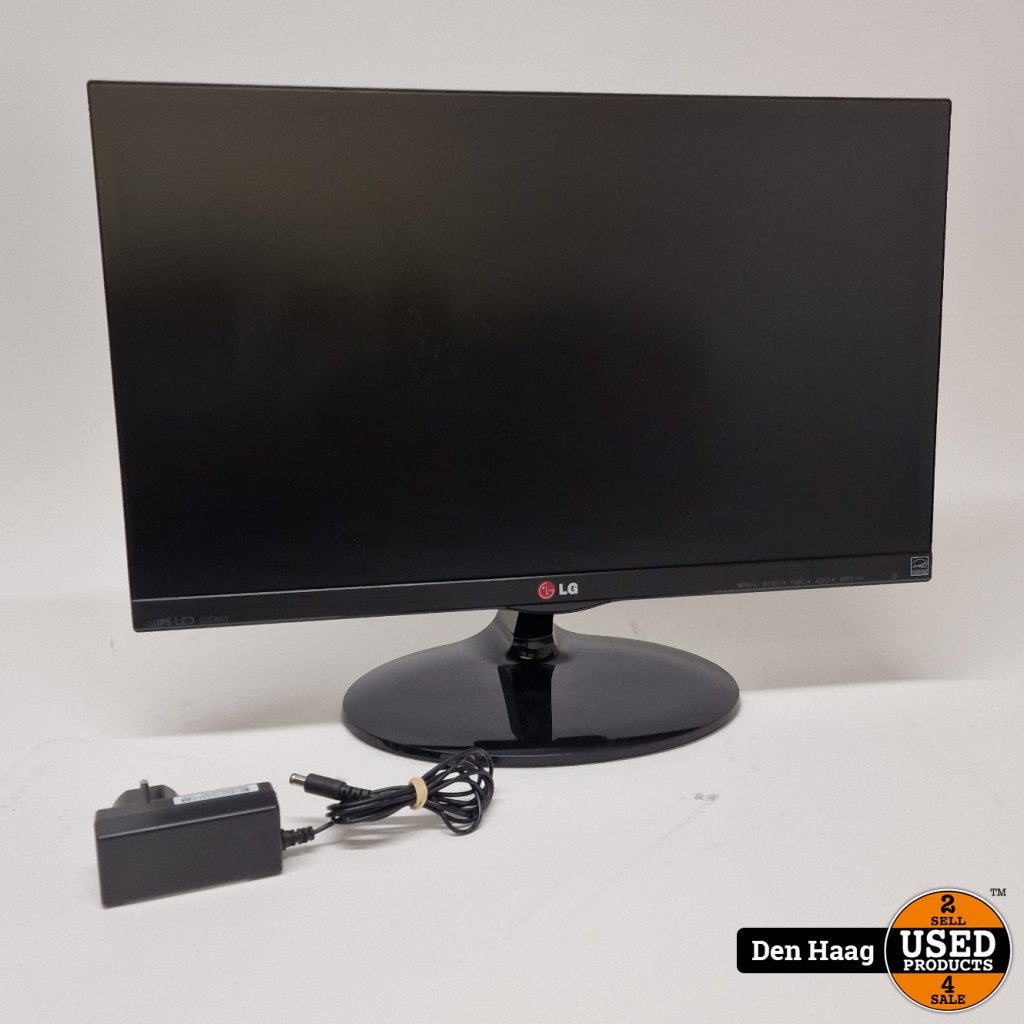 LG Flatron 22EA63 Monitor Zwart | Nette staat, Audio, Tv en Foto, Televisies, Gebruikt