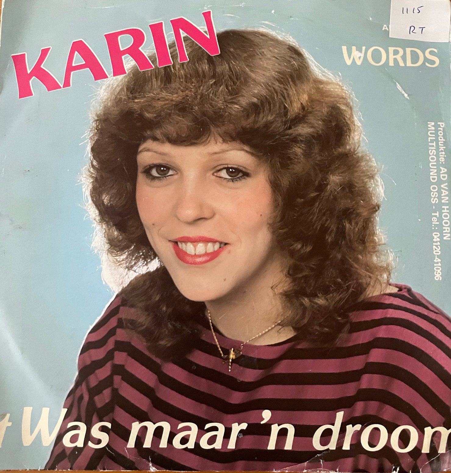 Karin - ‘t Was maar een droom, Ophalen of Verzenden, Zo goed als nieuw, Overige formaten, Levenslied of Smartlap