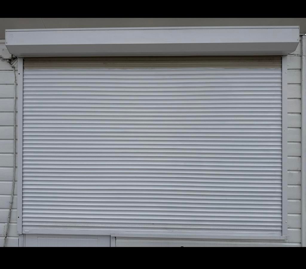 Diverse afmetingen Verano Electrische rolluiken RAL 9016, Ophalen, Gebruikt, Wit, 150 tot 200 cm