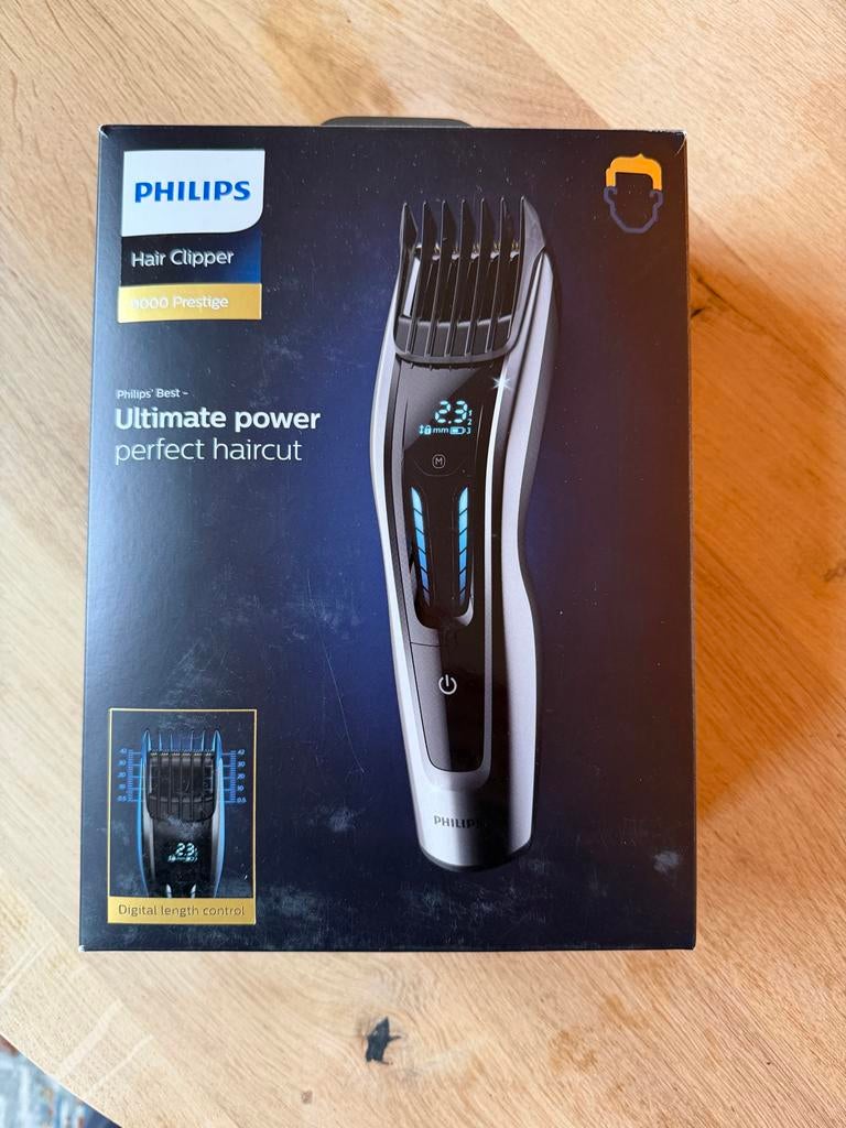 Philips Hair Clipper 9000 Prestige HC9450/15 - Zo goed als n, Ophalen of Verzenden, Zo goed als nieuw, Haarverzorging