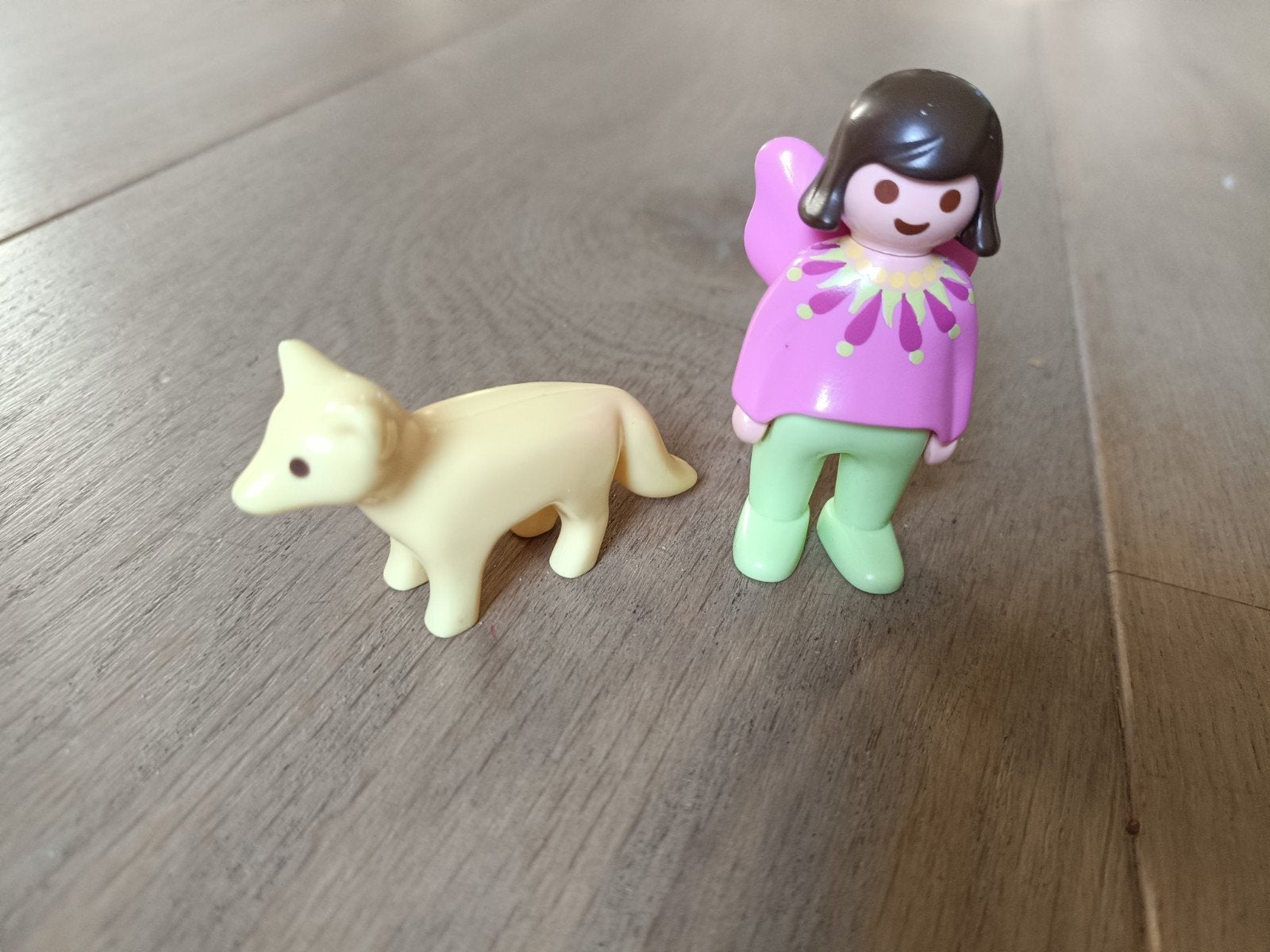 Playmobil 123 70403 feeënvriendin met vos, Gebruikt, Complete set, 1.2.3, Ophalen of Verzenden