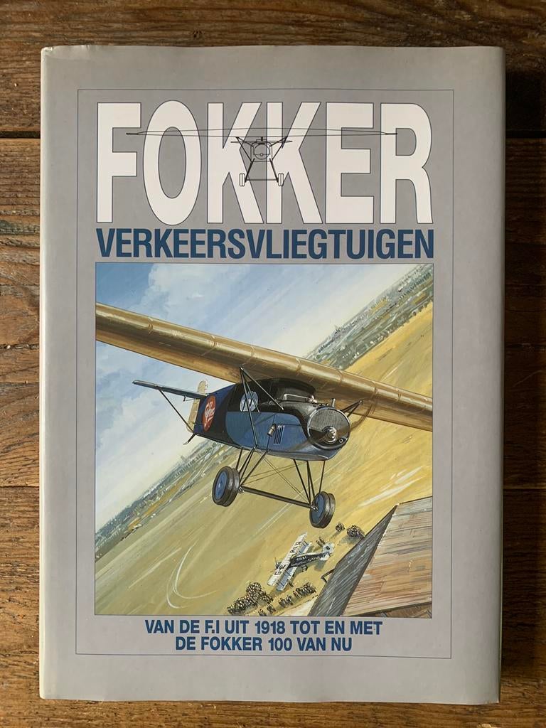 Boek Kon.Ned. Vliegtuigenfabriek Fokker, Boeken, Ophalen of Verzenden