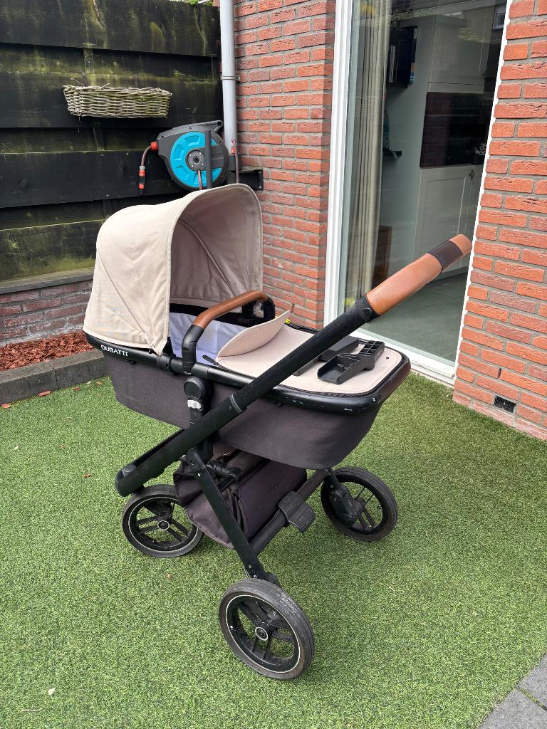 Complete kinderwagen Dubatti One, Gebruikt, Verstelbare duwstang, Ophalen, Kinderwagen