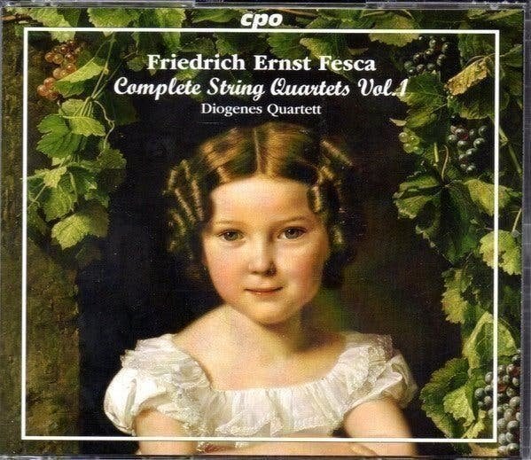 Friedrich Ernst FescaDiogenes Quartett–String Quartets 3CD, Verzenden, Classicisme, Zo goed als nieuw, Kamermuziek