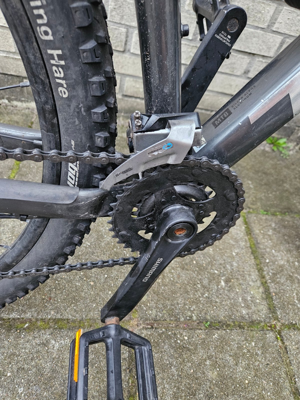Foto 9 van Trek Marlin 5 Mountainbike maat L - Recent onderhoud