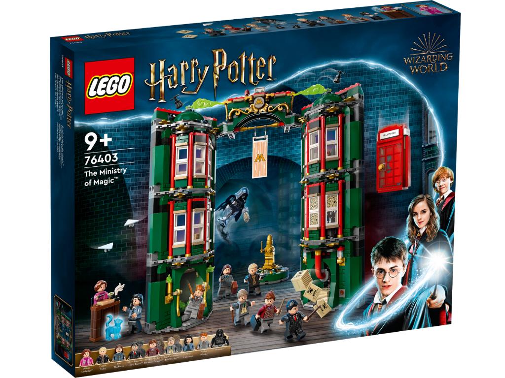 Lego 76403 Het Ministerie van Toverkunst Lego Harry Potter, Ophalen of Verzenden, Nieuw, Complete set, Lego