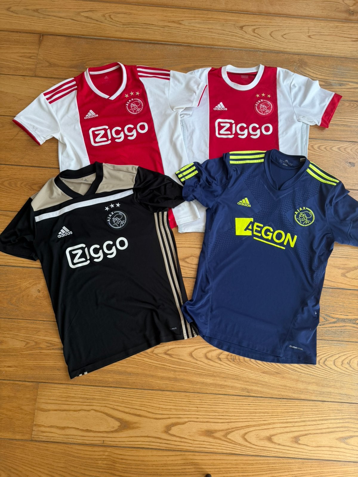 Ajax shirts maat M, Verzenden, Zo goed als nieuw, Shirt