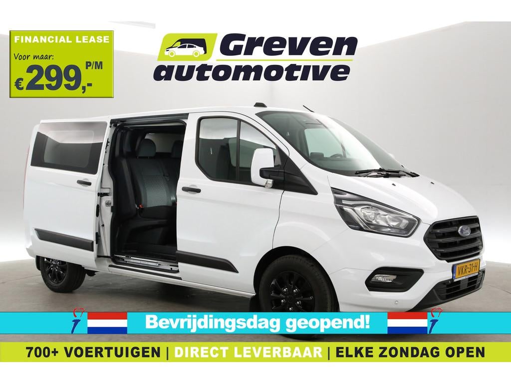 Ford Transit Custom 2.0 TDCI L2H1 | DC | Aut. | Airco | Crui, Auto's, Euro 6, 4 cilinders, Origineel Nederlands, Bedrijf