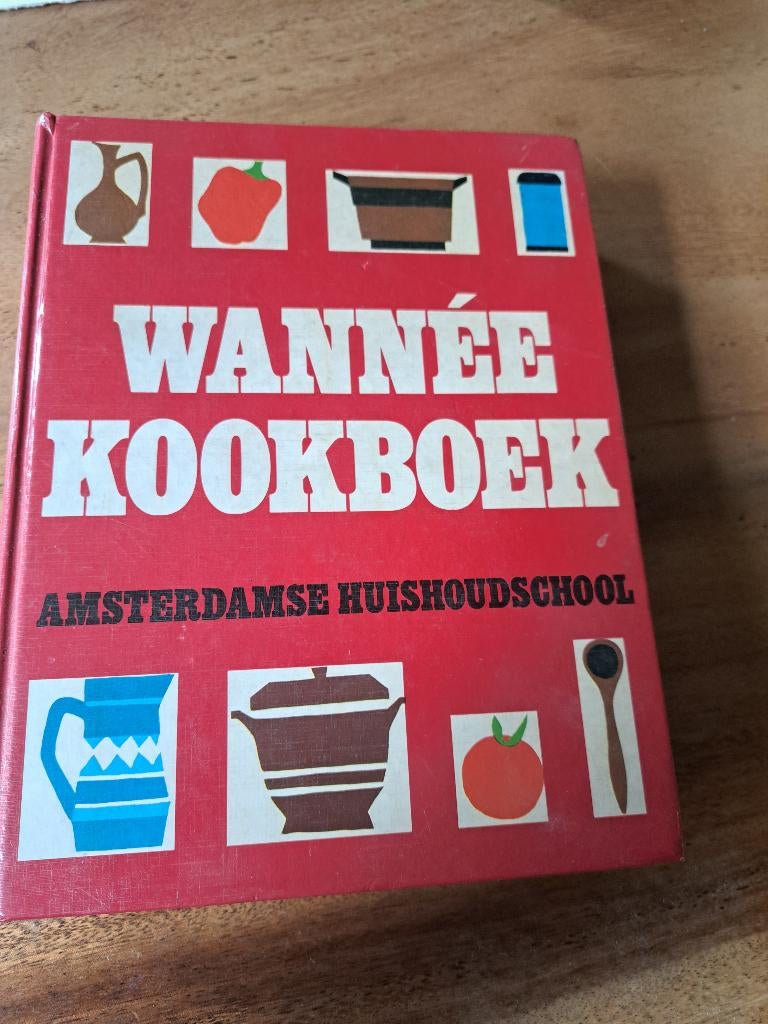 Wannee Kookboek Amsterdamse Huishoudschool 1979, Gelezen, Overige typen, Wannee, Ophalen of Verzenden