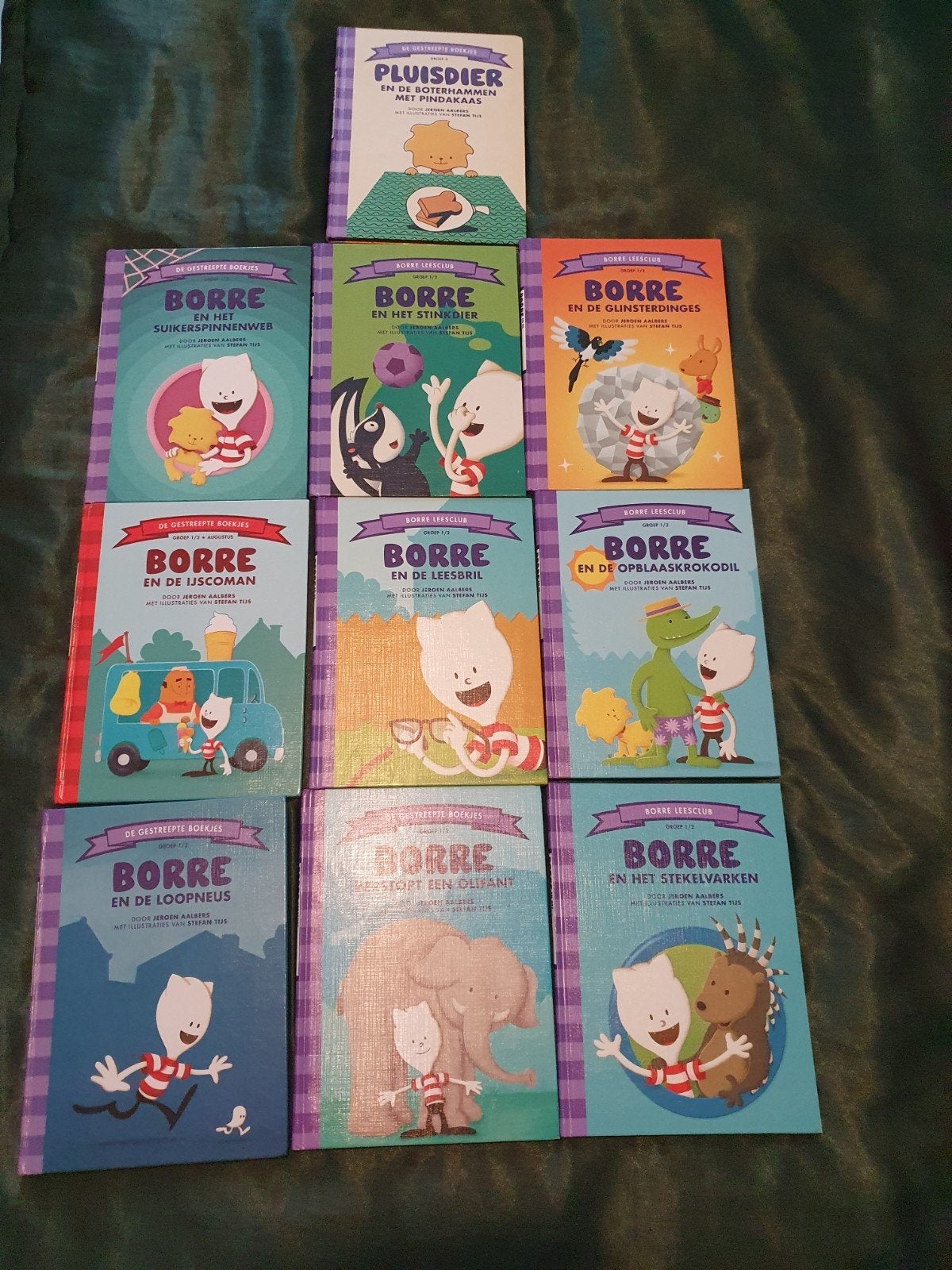 Borre Boeken Collectie - 10 Leuke Kinderboeken, Boeken, Ophalen of Verzenden, Zo goed als nieuw, Jeroen Schipper, Fictie algemeen