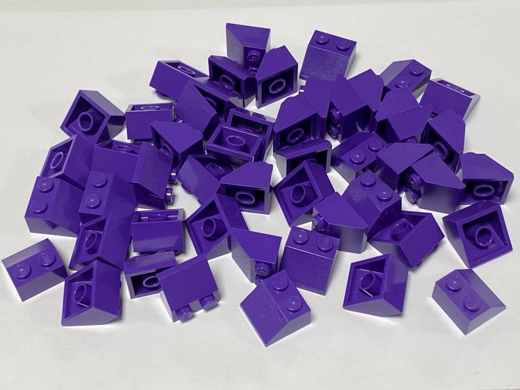 Partij 50x nieuwe 2x2 Lego dakpannen in diverse kleuren, Overige thema's, Lego, Nieuw, Ophalen of Verzenden
