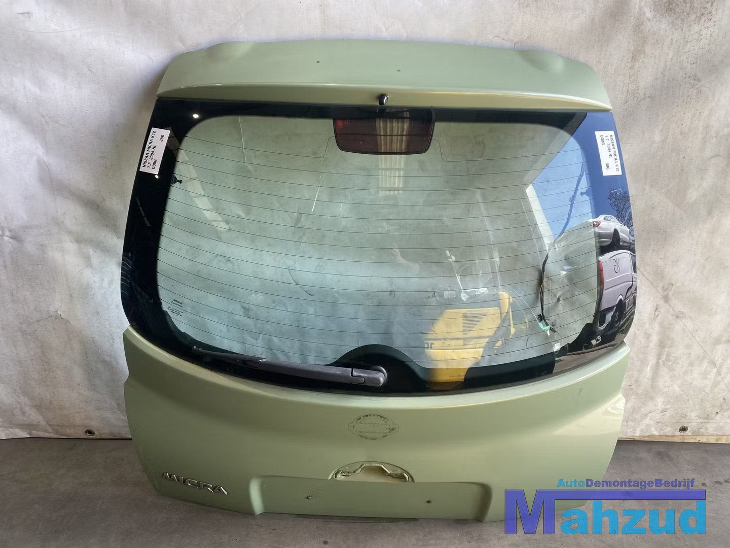 NISSAN MICRA 3 K12 Groen D30G Achterklep 2003-2010, Auto-onderdelen, Deur, Takashima 1-chome 1-1
220-8686  Yokohama, Ophalen of Verzenden