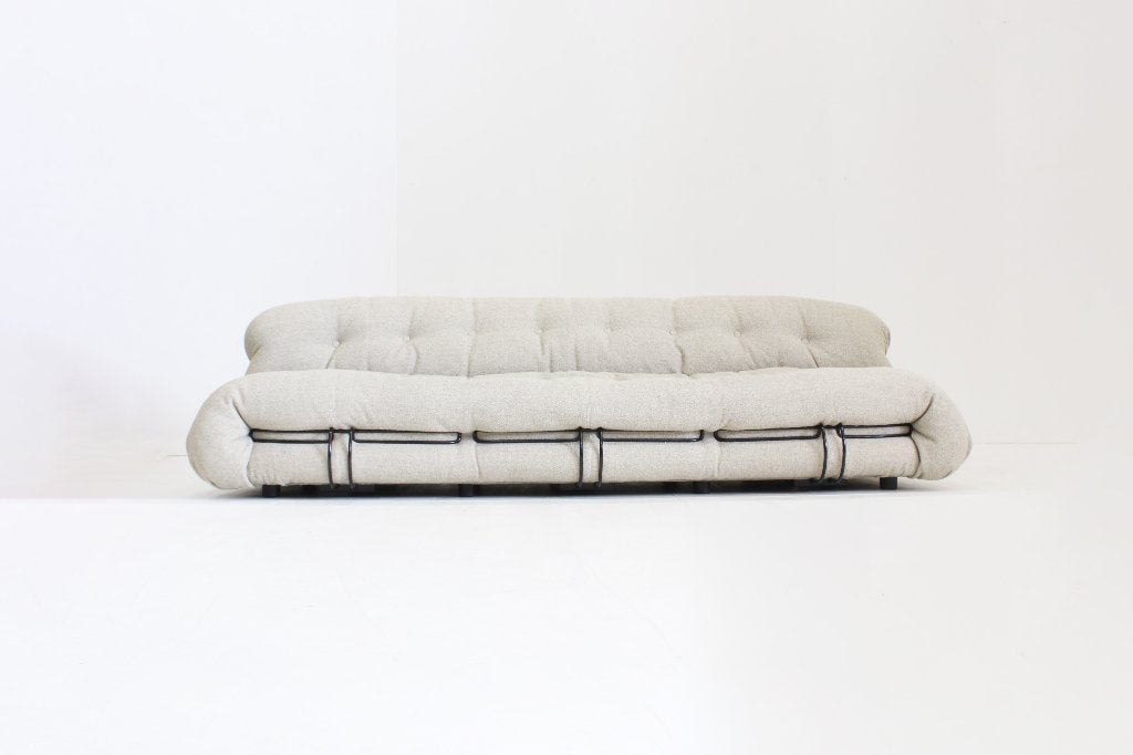 Soriana 3-zits sofa van Afra & Tobia Scarpa voor Cassina, Ophalen, Gebruikt, Design, Driepersoons