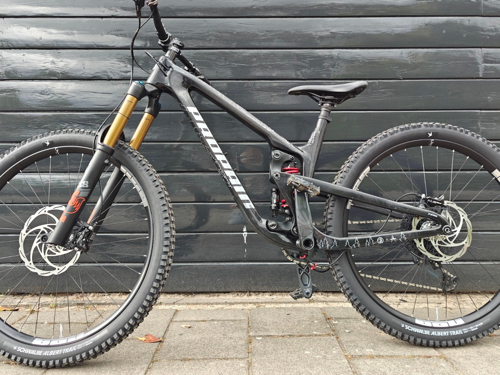 Propain tyee cf5 maat M, Fietsen en Brommers, Fully, Ophalen, Overige merken