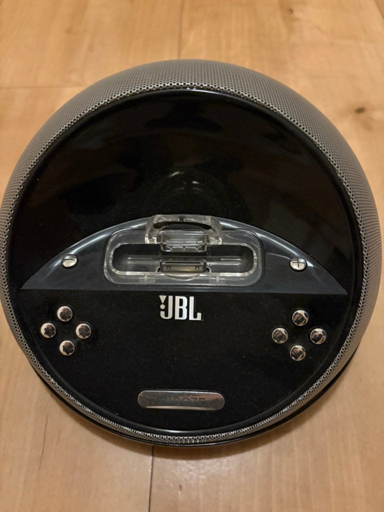 JBL On Time Micro AM/FM Radio & iPod/iPhone Dock, Ophalen of Verzenden, Zo goed als nieuw