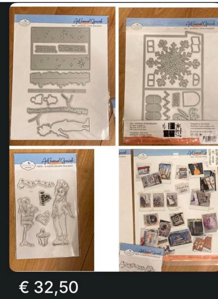 Elizabeth craft design ecd stans, Hobby en Vrije tijd, Stempelen, Nieuw, Overige typen, Ophalen of Verzenden