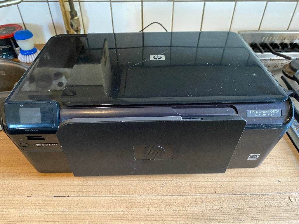 all in one printer hp, Computers en Software, Printers, Ophalen, Hp, Kleur printen, Gebruikt