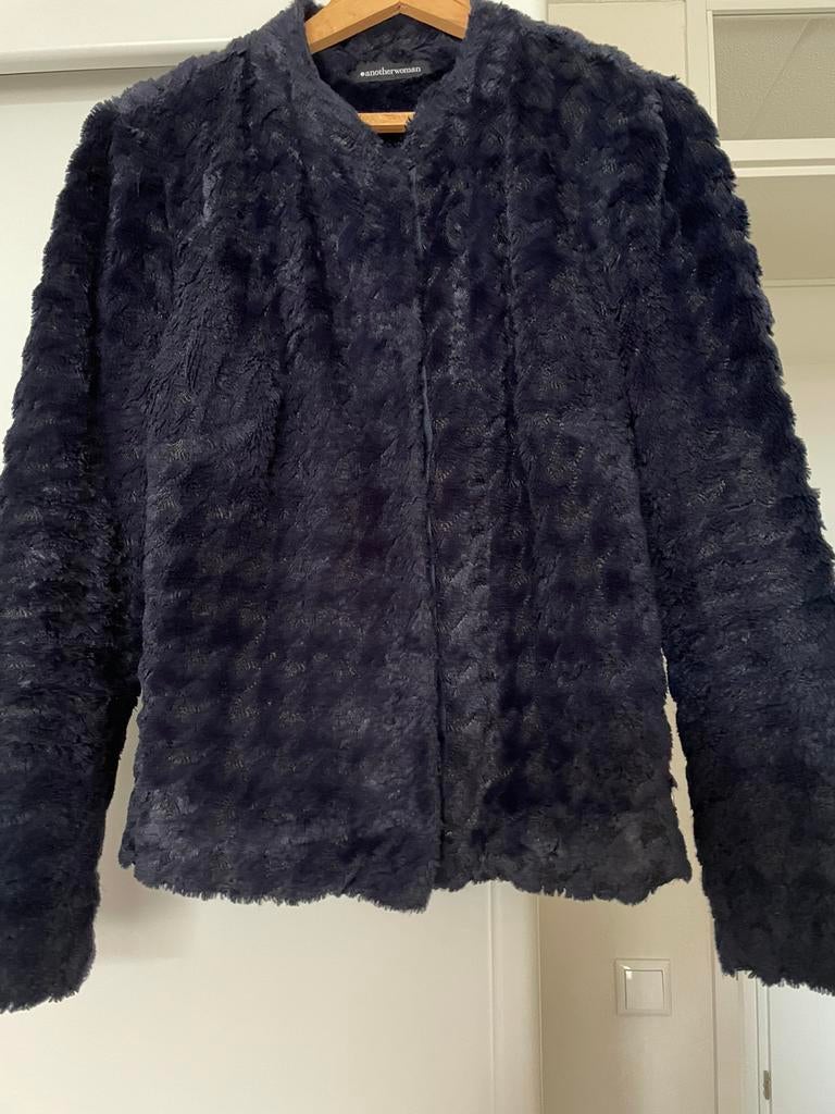 Jasje Another Woman, Kleding | Dames, Ophalen of Verzenden, Zo goed als nieuw, Maat 42/44 (L), Blauw