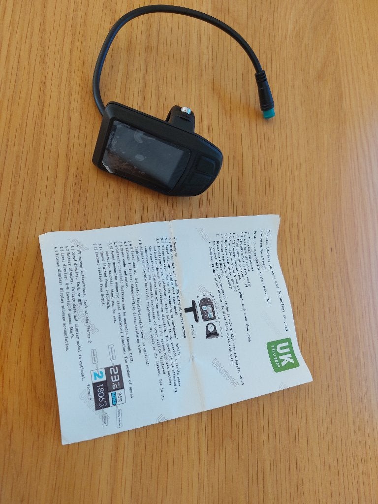 UKC3 IPS Kleurendisplay voor E-bike (oa. Vogue), Ophalen of Verzenden, Nieuw