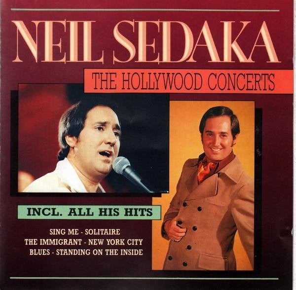 cd van Neil Sedaka - The Hollywood concerts, Verzenden, Zo goed als nieuw