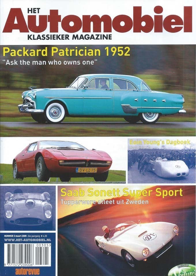 Automobiel 3 2005 : Packard Patrician 400 - Maserati Merak, Ophalen of Verzenden, Gelezen, Algemeen