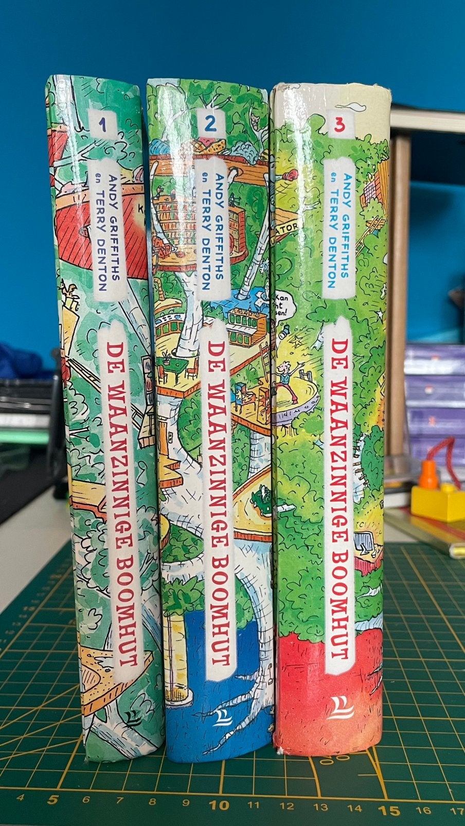De waanzinnige boomhut, deel 1-3, Ophalen of Verzenden, Zegels, Bonnen of Punten