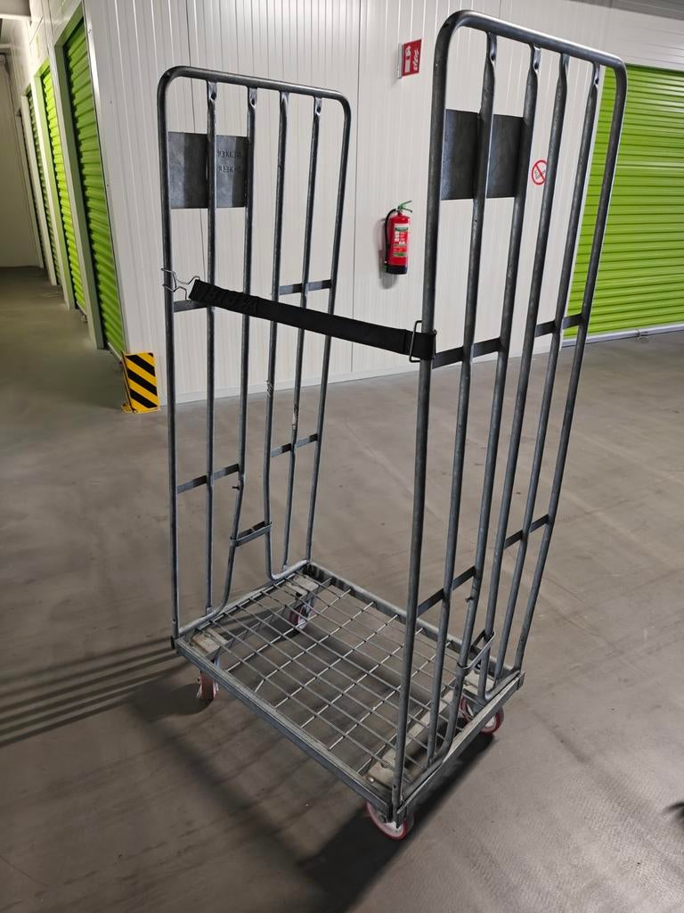 Demontabele Postkar met Zwenkwielen - Handige Transportkar, Doe-het-zelf en Verbouw, Transportwagens, Ophalen, Gebruikt, Transportkar