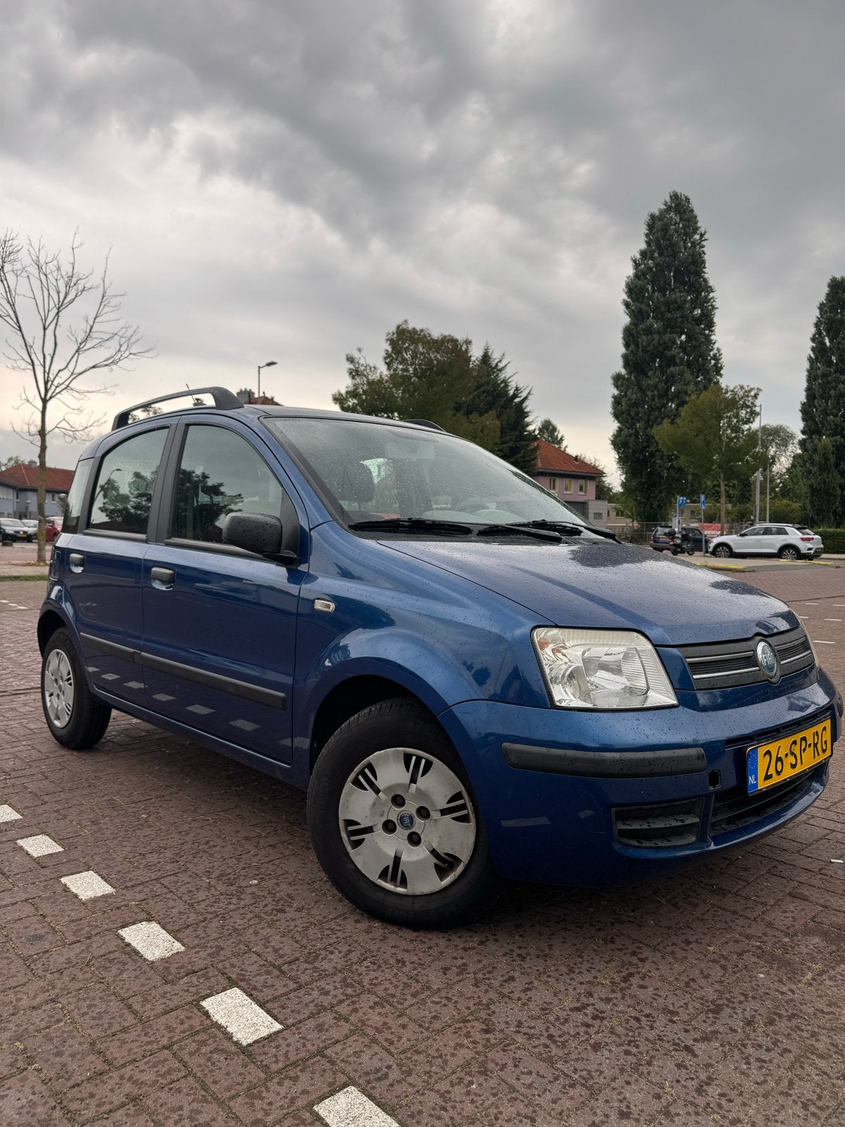 Fiat Panda 1.2 44KW 60PK 2006 Blauw, Auto's, Voorwielaandrijving, Origineel Nederlands, Bedrijf, Handgeschakeld