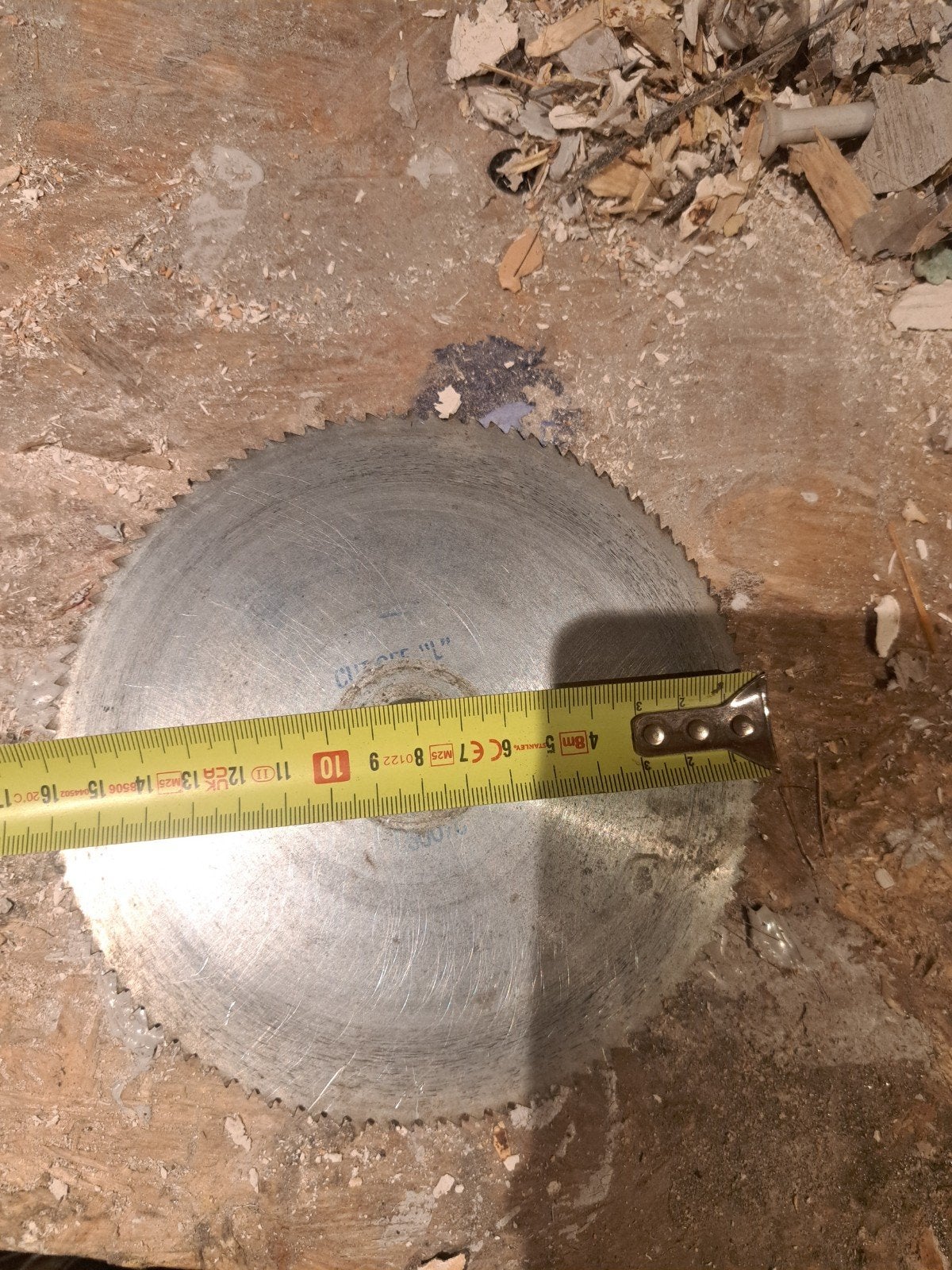 Cirkelzaagblad - 180mm diameter, Gebruikt, Cirkelzaag, 70 mm of meer, Ophalen of Verzenden
