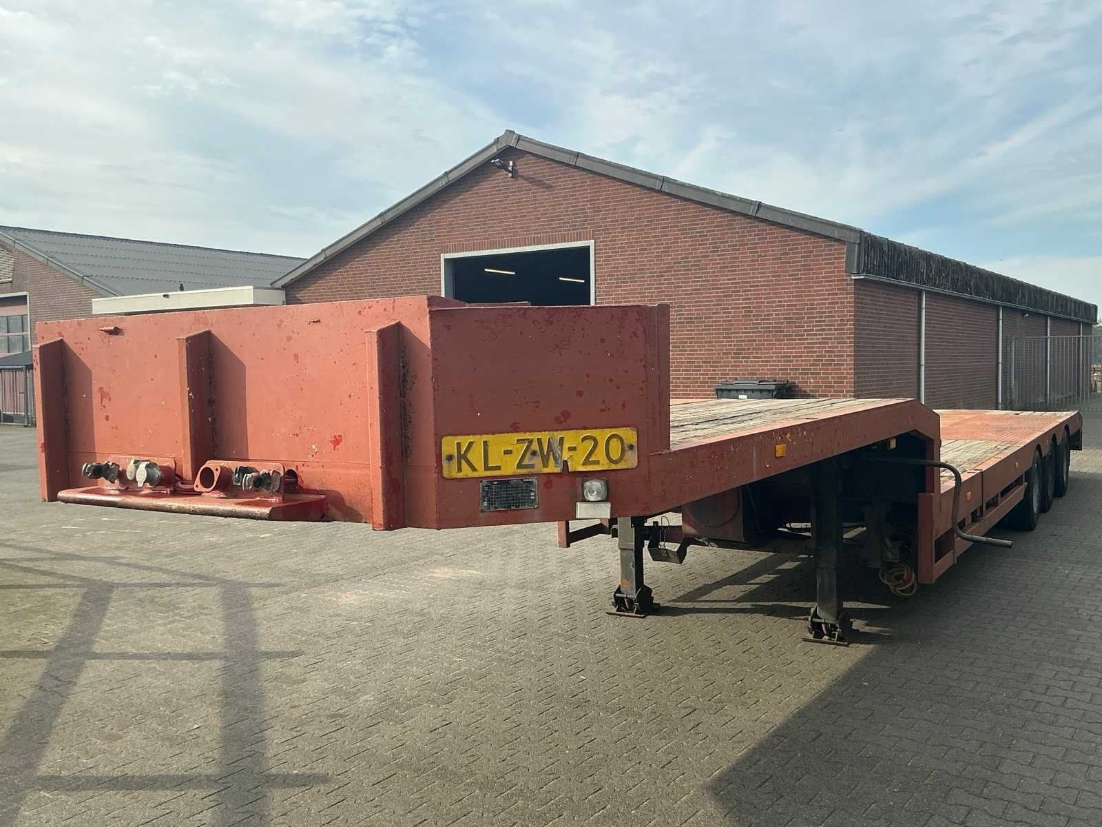 1993 Broshuis E 2190 27 3-Assige Dieplader, Auto's, Overige brandstoffen, Origineel Nederlands, Bedrijf, Aanhangers en Opleggers