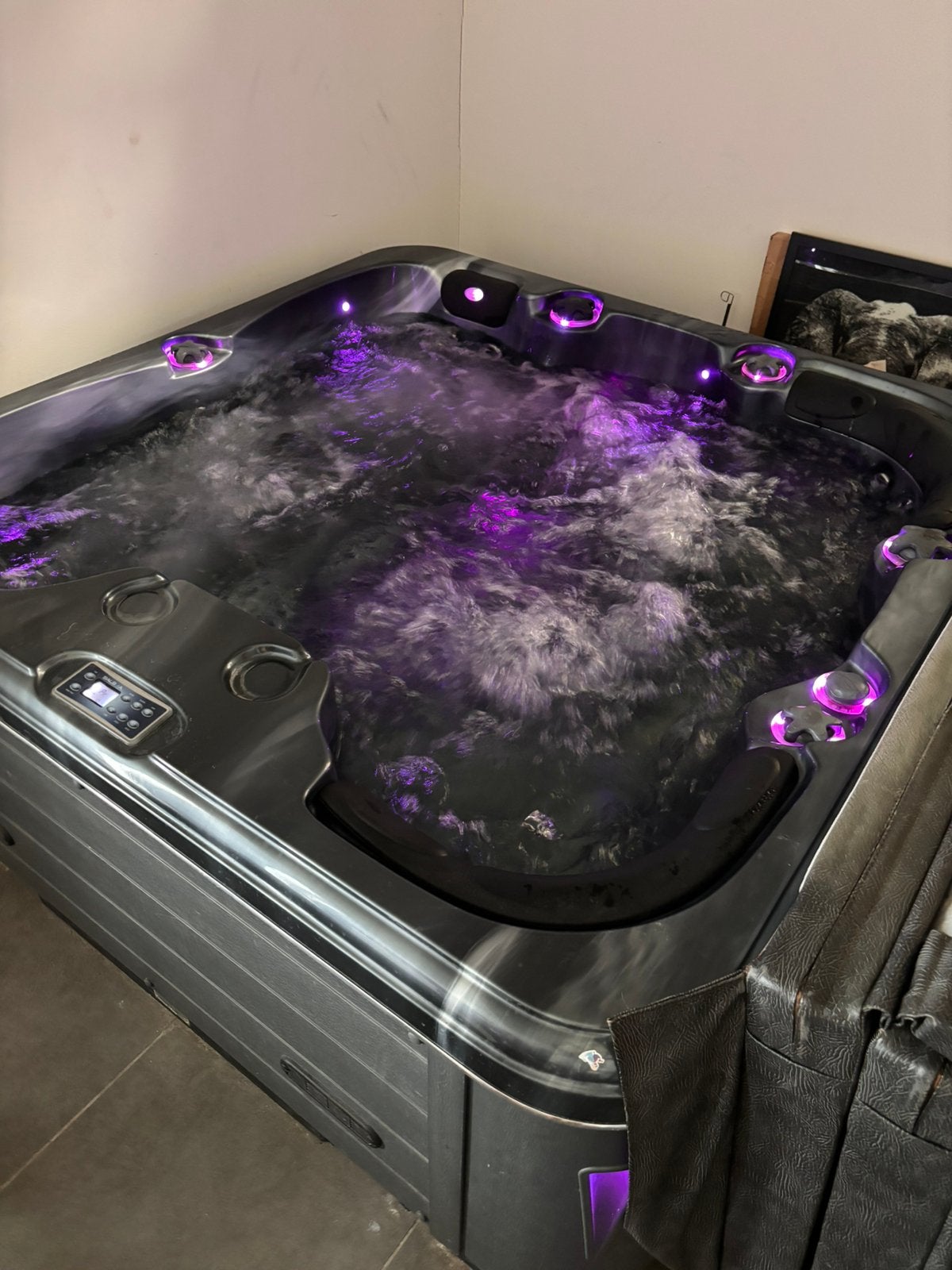 3-persoons jacuzzi / spa – volledig werkend – Balboa systeem, Ophalen, Zo goed als nieuw, Pomp