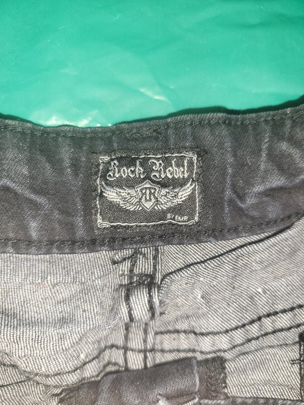 Rock Rebel by EMP zwarte jeans, Verzenden, Zwart, Overige jeansmaten, Gedragen