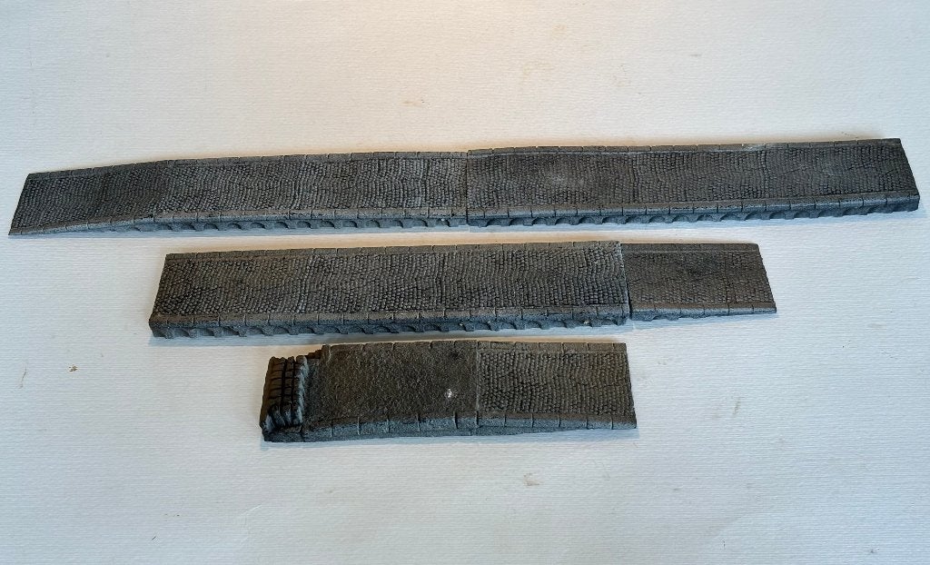 Perrondelen voor de treinbaan H0 van Noch of Heki, Overige merken, Gelijkstroom of Wisselstroom, Overige typen, Ophalen of Verzenden