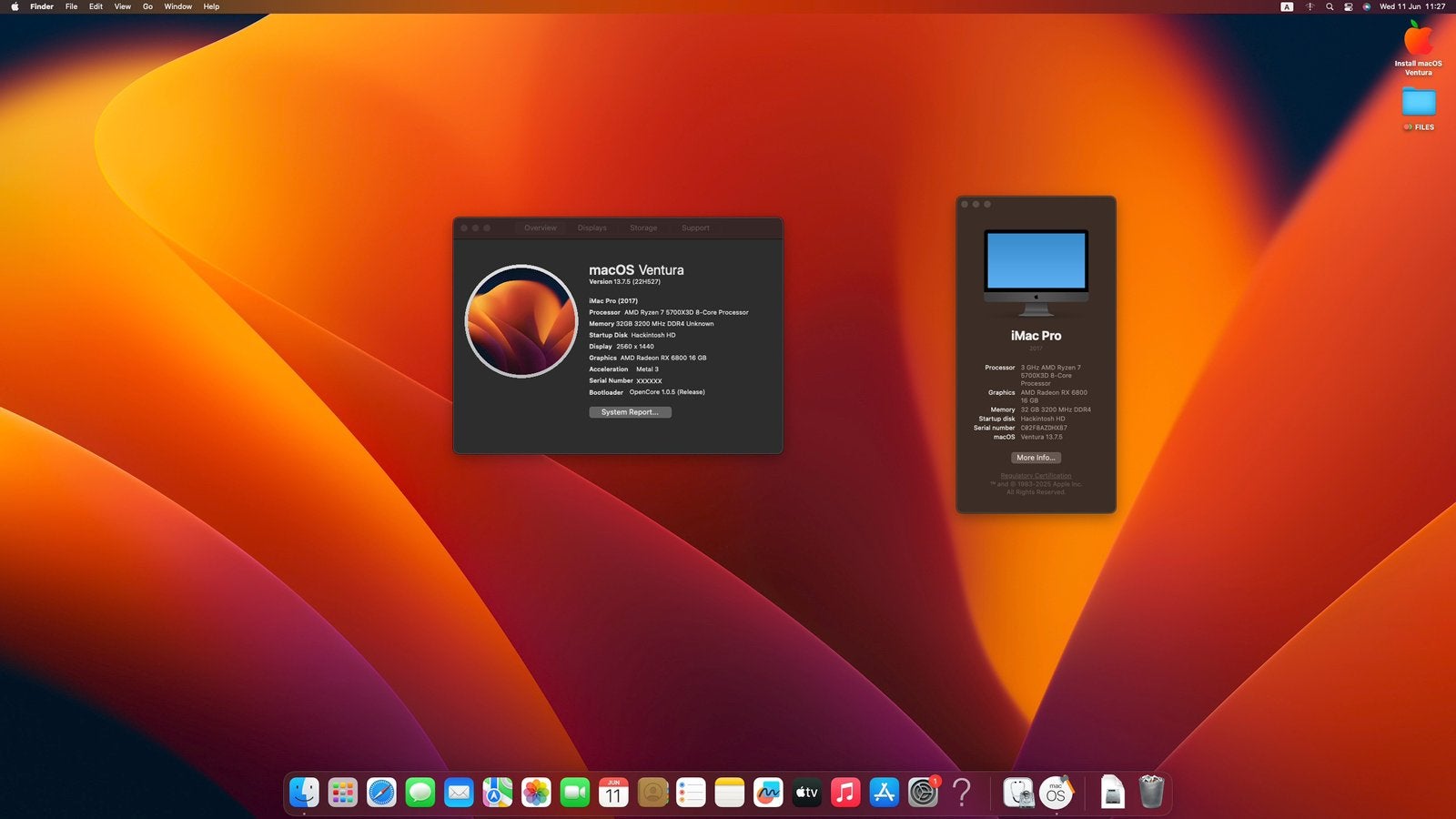 Hackintosh (custom MacOS computer), Computers en Software, Ophalen, SSD, Nieuw, Mac Pro