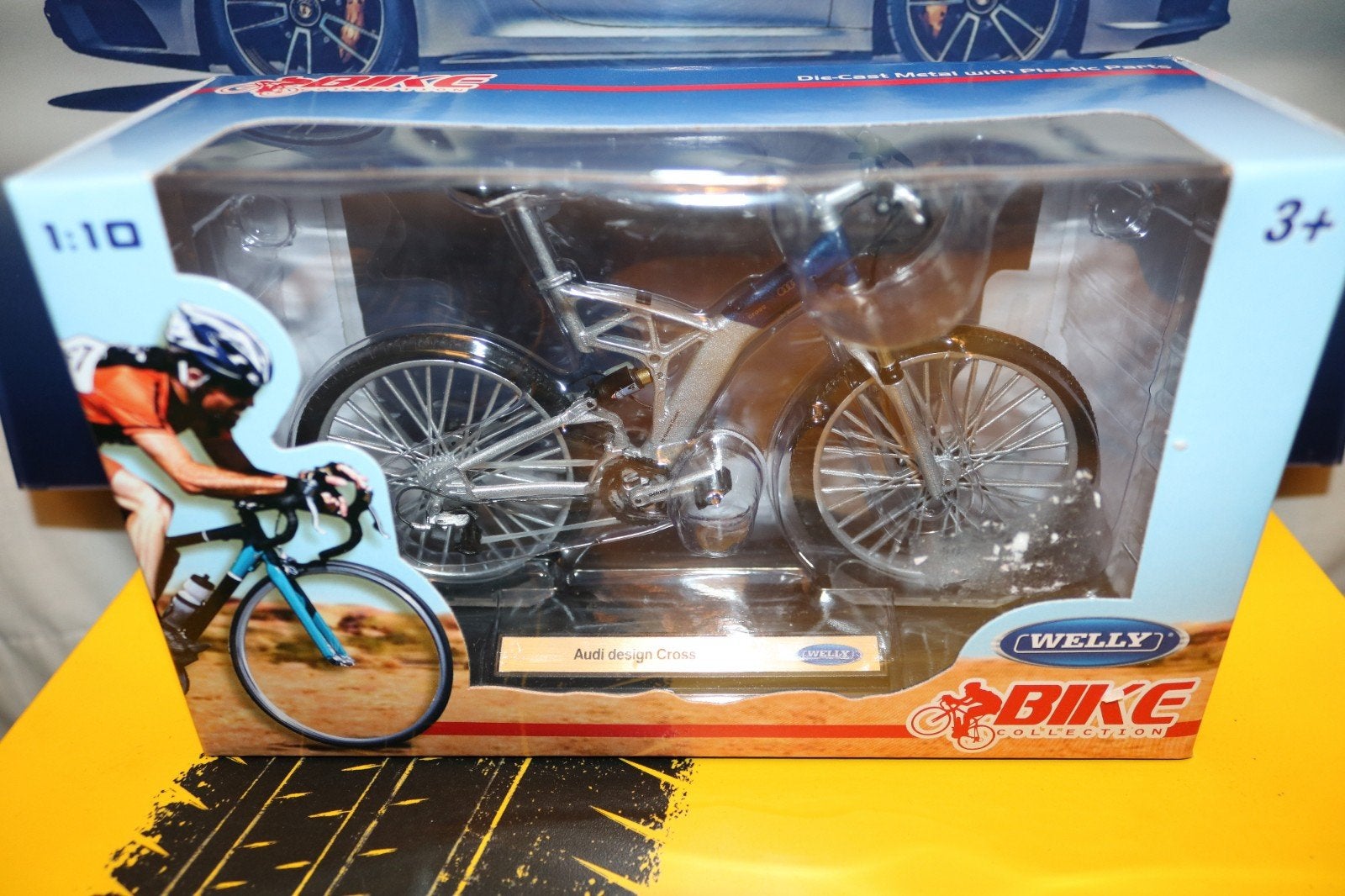 audi fiets model 1:10, Ophalen of Verzenden, Nieuw, Overige typen
