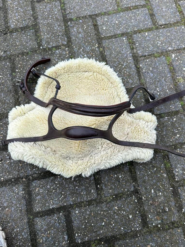 Dubbele dyon neusriem, Dieren en Toebehoren, Paarden en Pony's | Hoofdstellen en Tuigage, Ophalen of Verzenden, Zo goed als nieuw
