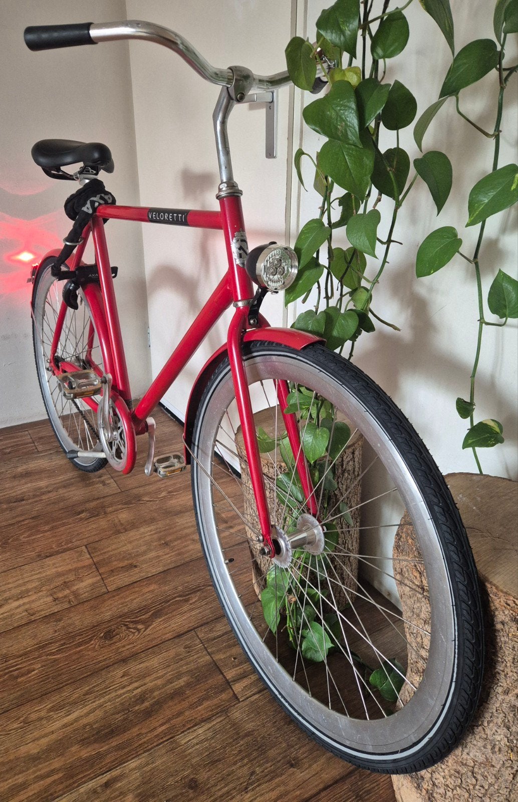 Lichtgewicht VELLORETI CAFÉRACER Herenfiets || 61 cm frame, Terugtraprem, Zo goed als nieuw, 61 tot 65 cm, Ophalen