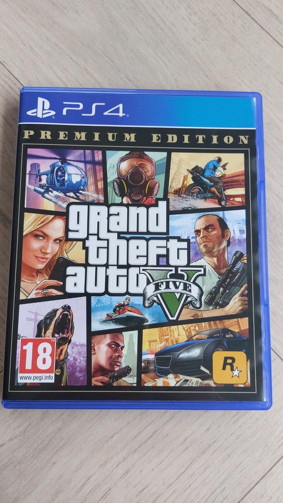 Grand Theft Auto V Premium Edition - PS4, Avontuur en Actie, Online, 1 speler, Ophalen of Verzenden